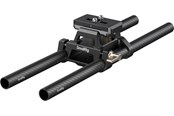 Kamera & objektivtillbehör - SmallRig 6761 Arca-Type Mount Plate with 15mm Dual Rod Clamp - 6761