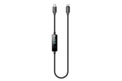 USB-kabel - 4smarts USB-C Cable ScreenCord 240W 1.2m - Black - 543240