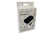 Laddare - LC Power LC-NB-PRO-65-C - power adapter - 65 Watt - LC-NB-PRO-65-C