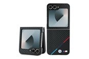 Mobile - Covers & Cases - BMW Carbon Tricolor Case for Samsung Galaxy Z Flip 6 - Black - 3666339321994