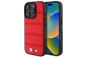 Mobile - Covers & Cases - BMW M Perforated And Stitched Line MagSafe case for iPhone 16 Pro Max - red - 3666339324278