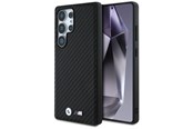 Mobile - Covers & Cases - BMW Leather Carbon MagSafe Case for Samsung Galaxy S25 Ultra - Black - 3666339441791
