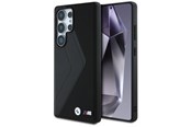 Mobile - Covers & Cases - BMW Leather Oversized Stripes MagSafe case for Samsung Galaxy S25 Ultra - black - 3666339441777