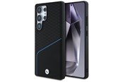 Mobile - Covers & Cases - BMW Leather Textured and Smooth MagSafe case for Samsung Galaxy S25 Ultra - black - 3666339448769