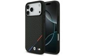 Mobile - Covers & Cases - BMW M Carbon Tricolor Line MagSafe Case for iPhone 17 Pro Max - Black - 3666339558949