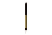 Leksaker - Globos Cake Candles 9.5cm with Holders Black Gold - 12 pcs. - 1102
