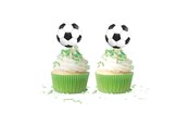Leksaker - Globos Football Cake Picks - 12 pcs. - 7327