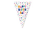 Leksaker - Globos Happy Birthday Bunting - 10m - 7175
