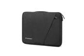Väskor - Wozinsky WTNP-14B 13-14" Laptop Bag with Retractable Handle - Black - 5907769387777