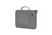 Väskor - Wozinsky WTNP-11G 10-11" Laptop Bag with Retractable Handle - Gray - 5907769387760