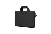 Väskor - Wozinsky WNT-11B 10-11" Laptop Bag with Retractable Neoprene Handle - Black - 5907769388460