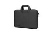 Väskor - Wozinsky WNT-13B 13-14" Laptop Bag with Retractable Neoprene Handle - Black - 5907769388484