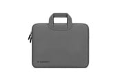 Väskor - Wozinsky WNT-13G 13-14" Laptop Bag with Retractable Neoprene Handle - Gray - 5907769388491