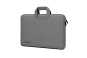 Väskor - Wozinsky WNT-15G 15.6" Laptop Bag with Retractable Neoprene Handle - Gray - 5907769388514