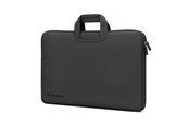 Väskor - Wozinsky WNT-17B 17.3" Laptop Bag with Retractable Neoprene Handle - Black - 5907769388521