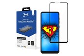 Mobiltelefontillbehör-Skyddsfilm - 3mk HardGlass Max Lite Black Tempered Glass - Samsung Galaxy A21 - 5903108250498