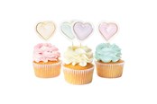 Leksaker - Globos Taartprikkers Watercolors Hearts - 12st. - 4487