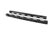 Rack chassis - Lanberg - rack cable management panel - 27U - AK-1207-B