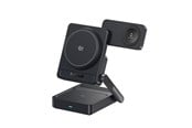 Mobile - Adapters & Chargers - Baseus PicoGo AF21 3in1 Qi2.2 35W Wireless Charger with 45W EU Power Adapter and 1m USB-C Cable - Black - E0205401