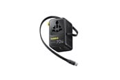 Mobile - Adapters & Chargers - Baseus EnerCore CG11 70W 6-in-1 Travel Adapter with Retractable USB-C Cable - Black - E0307E00