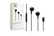 Hörlurar / Headset - Tech-Protect Ultraboost Core G4 USB-C Wired Headphones - Black - 5906302324286