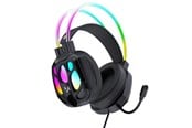 Hörlurar / Headset - Wozinsky WSG-1118 Wired Gaming Headphones with Microphone and RGB Backlight - Black - 5907769388248