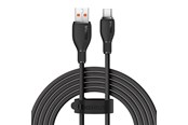 USB-kabel - Baseus Pudding 100W USB-A - USB-C Cable 1.2m - Black - P10355703111-B1