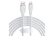 USB-kabel - Baseus Pudding 100W USB-A - USB-C Cable 1.2m - White - P10355703221-B1