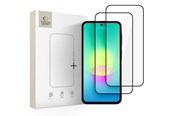Mobiltelefontillbehör-Skyddsfilm - Tech-Protect Glass Fit+ 2-Pack Tempered Glass for Samsung Galaxy A27 5G - Black - 5906302325559