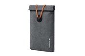 Andra mobiltillbehör - Wozinsky WPB-R12 RFID Blocking Phone Case with Flap and String 21.5x12 cm - Gray - 5907769388293
