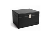 Andra mobiltillbehör - Wozinsky WPB-R16 RFID Blocking Box for Keyless Keys with Compartments 16x12x9 cm - Black - 5907769388279