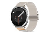 Smartwatch - Accessories - Tech-Protect Nylon Clasp Strap for Samsung Galaxy Watch 8/9 - 40/44/46mm - Beige - 5906302325757