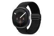 Smartwatch - Accessories - Tech-Protect NylonMag Strap for Samsung Galaxy Watch 8/9 - 40/44/46mm - Black - 5906302325658