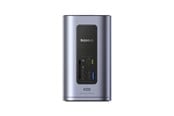 Dockning - Baseus NU1 Air Spacemate hub 12in1 USB-C docking station - gray - B00568103813-00
