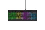 Tangentbord - Wozinsky WKG-1044 Wired Backlit Membrane Gaming Keyboard - Black - 5907769387951