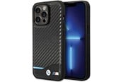 Mobile - Covers & Cases - BMW Leather Carbon Case for iPhone 13 Pro Max - Black - 3666339125431
