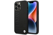 Mobile - Covers & Cases - BMW Leather Stamp Case for iPhone 14 Pro - Black - 3666339090401