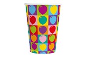 Leksaker - Globos Paper Cups 210ml Pop Party - 8 pcs. - 6905