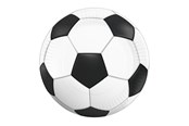 Leksaker - Globos Paper Plates 23cm Football - 8 pcs. - 7324