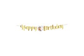 Leksaker - Globos Happy Birthday Horses Bunting - 2m - 7301