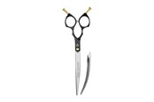 Hundar - ARTERO Scissors FUSION CURVY BLACK 7" - 8435037191513