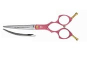 Hundar - ARTERO Scissors FUSION CURVY PINK 6" - 8435037191773