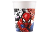 Leksaker - Globos Paper Cups 200ml Spiderman World of Web - 8 pcs. - 97315
