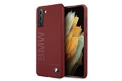 Mobile - Covers & Cases - BMW Silicone Signature Logo Case for Samsung Galaxy S21+ - Red - 3700740497425