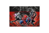 Leksaker - Globos Plastic Tablecloth 120x180cm Spiderman World of Web - 97321