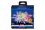 Skriv- och ritverktyg - Staedtler Pigment Brush pen big pastel 10 pcs. - 373 C10-2