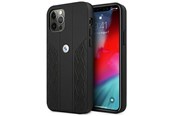 Mobile - Covers & Cases - BMW Leather Curve Perforate Case for iPhone 12 Pro Max - Black - 3666339010911
