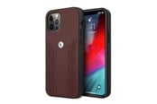 Mobile - Covers & Cases - BMW Leather Curve Perforate Case for iPhone 12 Pro Max - Red - 3666339010881
