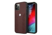 Mobile - Covers & Cases - BMW Leather Curve Perforate Case for iPhone 12 / iPhone 12 Pro - Red - 3666339010874