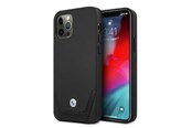 Mobile - Covers & Cases - BMW Leather Perforate Case for iPhone 12 / iPhone 12 Pro - Black - 3666339010812
